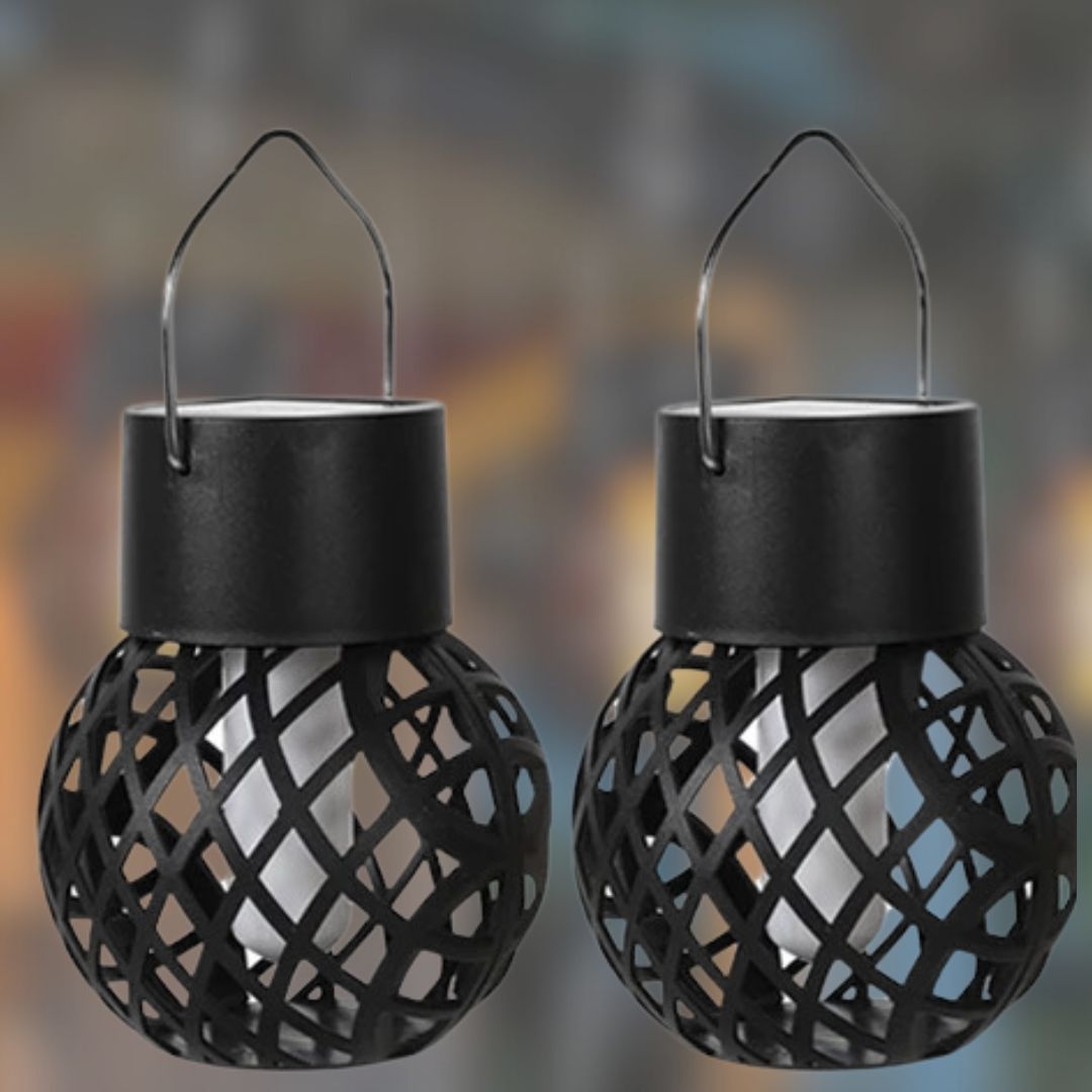 Lanterne solaire | Flamme - Mafrenesiedecoration