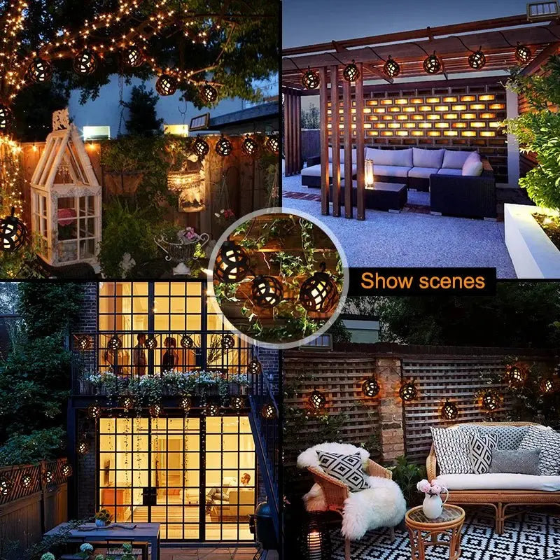 Guirlande solaire exterieur | LuminaSolar - Mafrenesiedecoration
