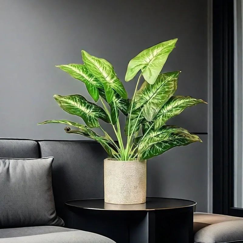 Plante artificielle extérieur-Frisson Feuillu