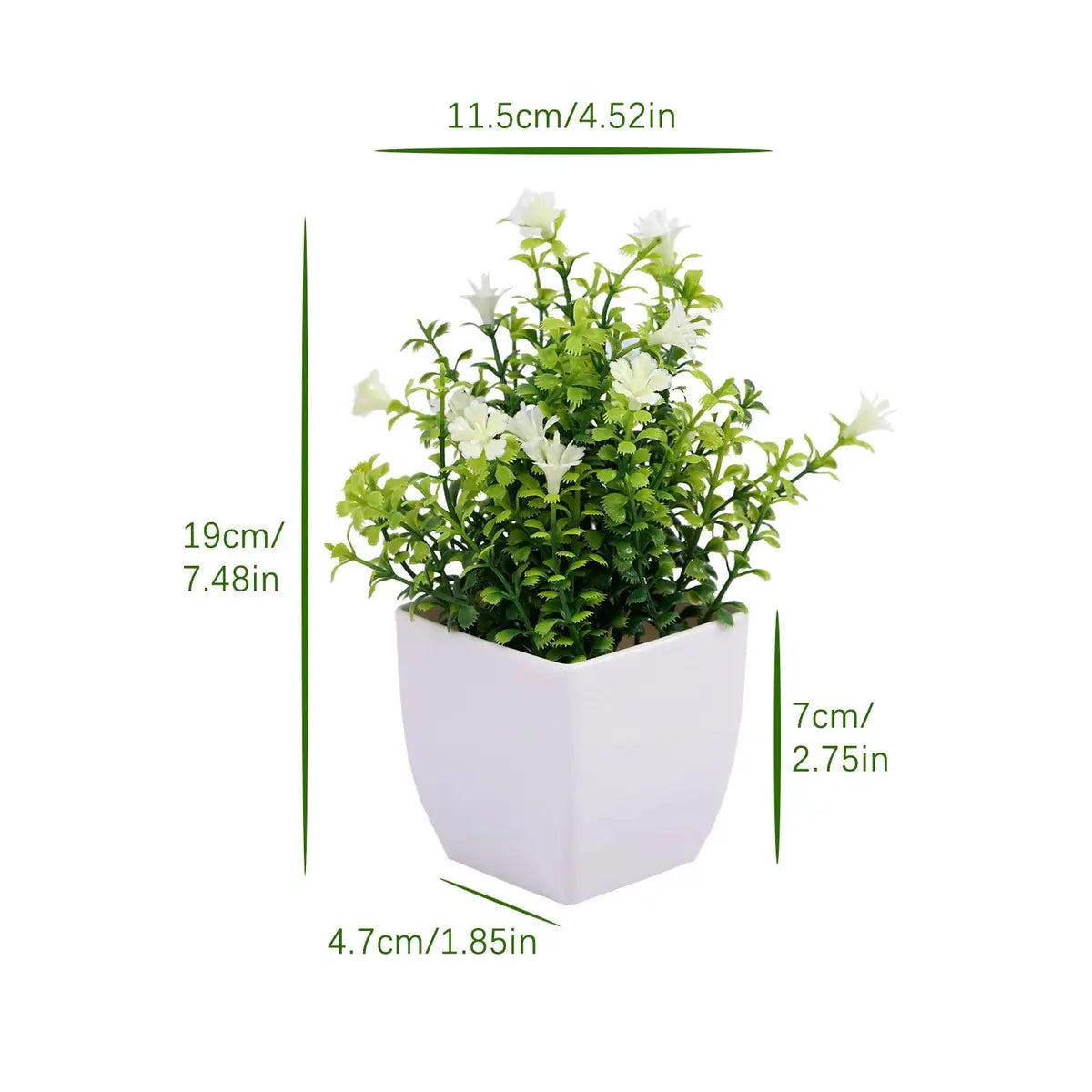 Plante verte artificielle - Mini Plantes - Mafrenesiedecoration