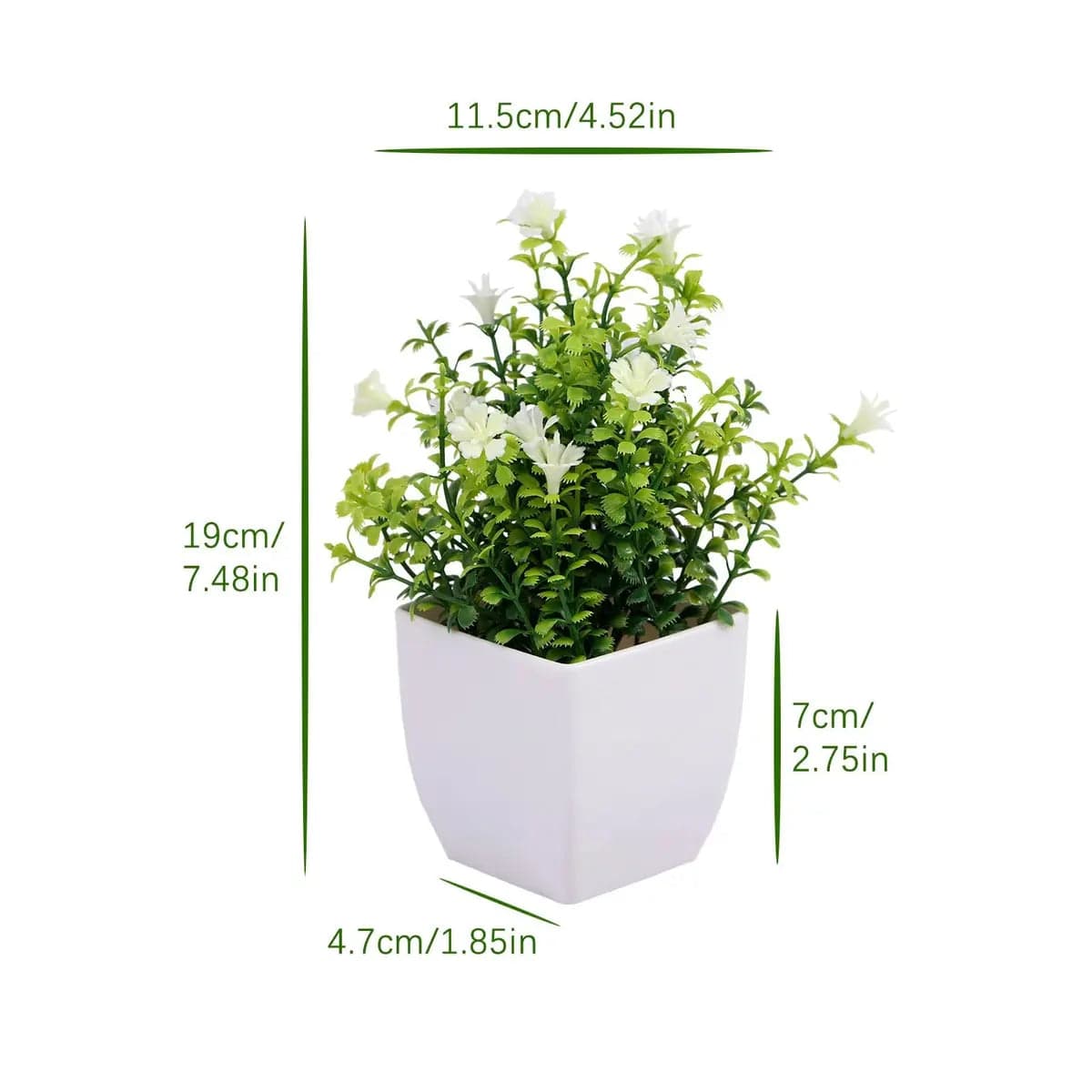Plante verte artificielle - Mini Plantes - Mafrenesiedecoration