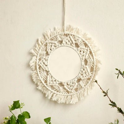 Macrame - Bob - Miroir - Mafrenesiedecoration