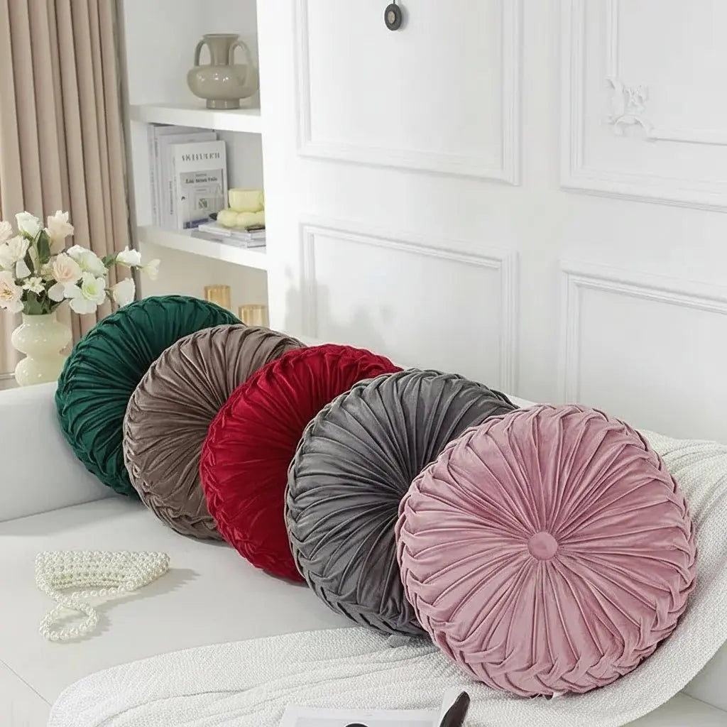 Gros coussin pour canapé | Velours Lombaire - Mafrenesiedecoration