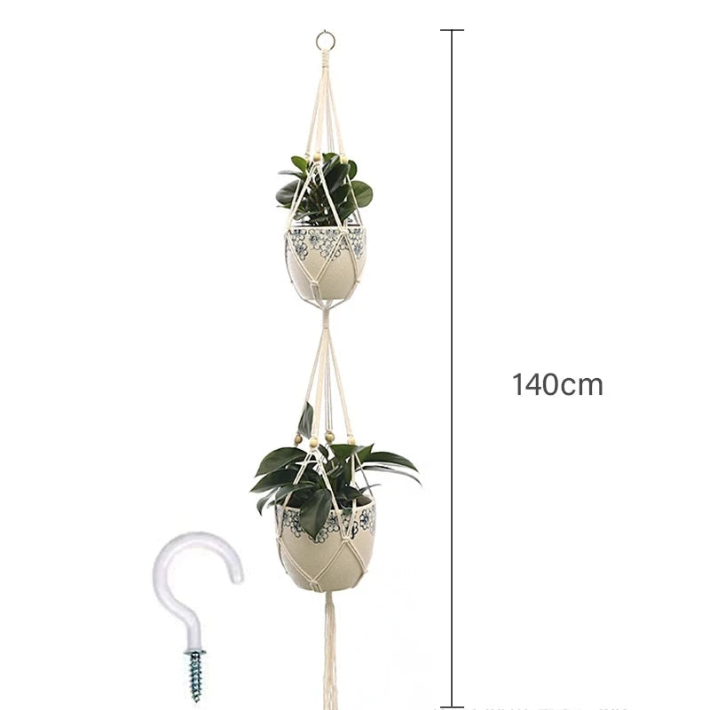 Macramé-Jardin Suspendu