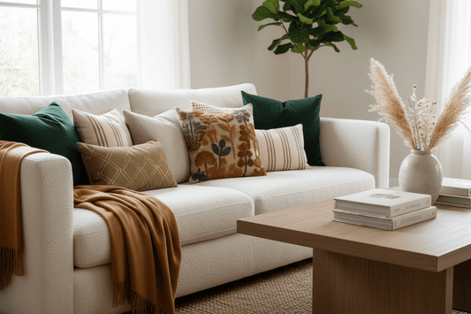Coussin décoratif : comment choisir et associer les coussins pour un intérieur parfait - Mafrenesiedecoration