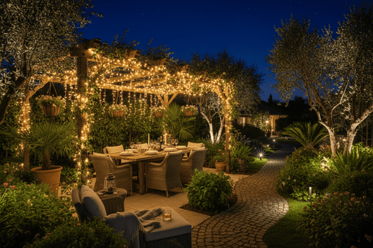 Guirlande solaire extérieur : résistance, durabilité et magie pour votre jardin et terrasse - Mafrenesiedecoration