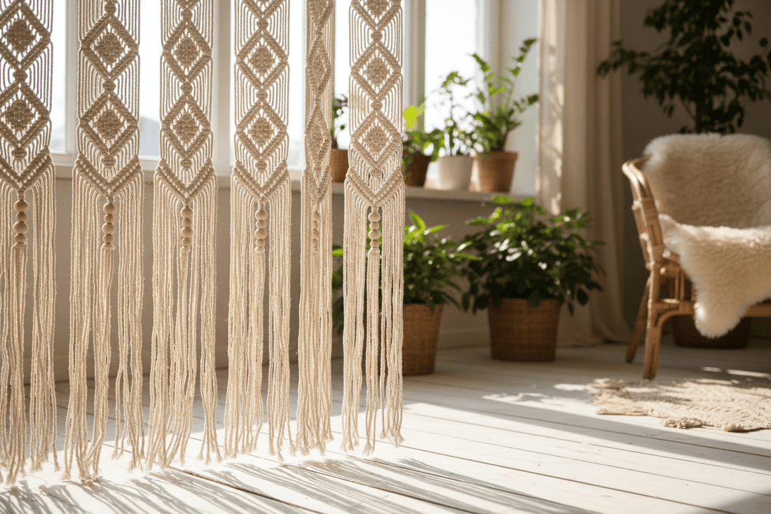 Macramé : l'art du nœud pour une décoration authentique et intemporelle - Mafrenesiedecoration