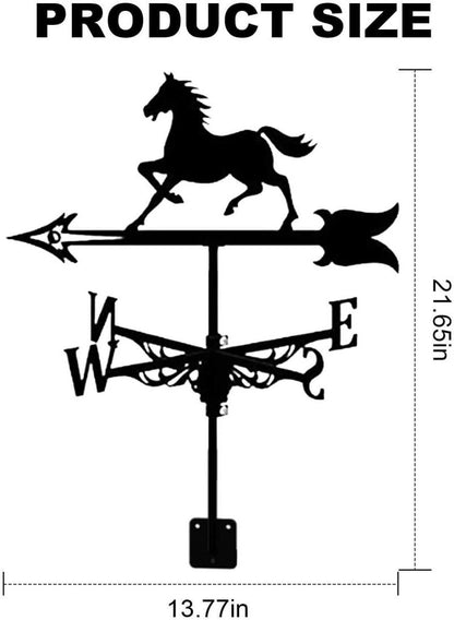 Girouette de toit-Vent Sauvage