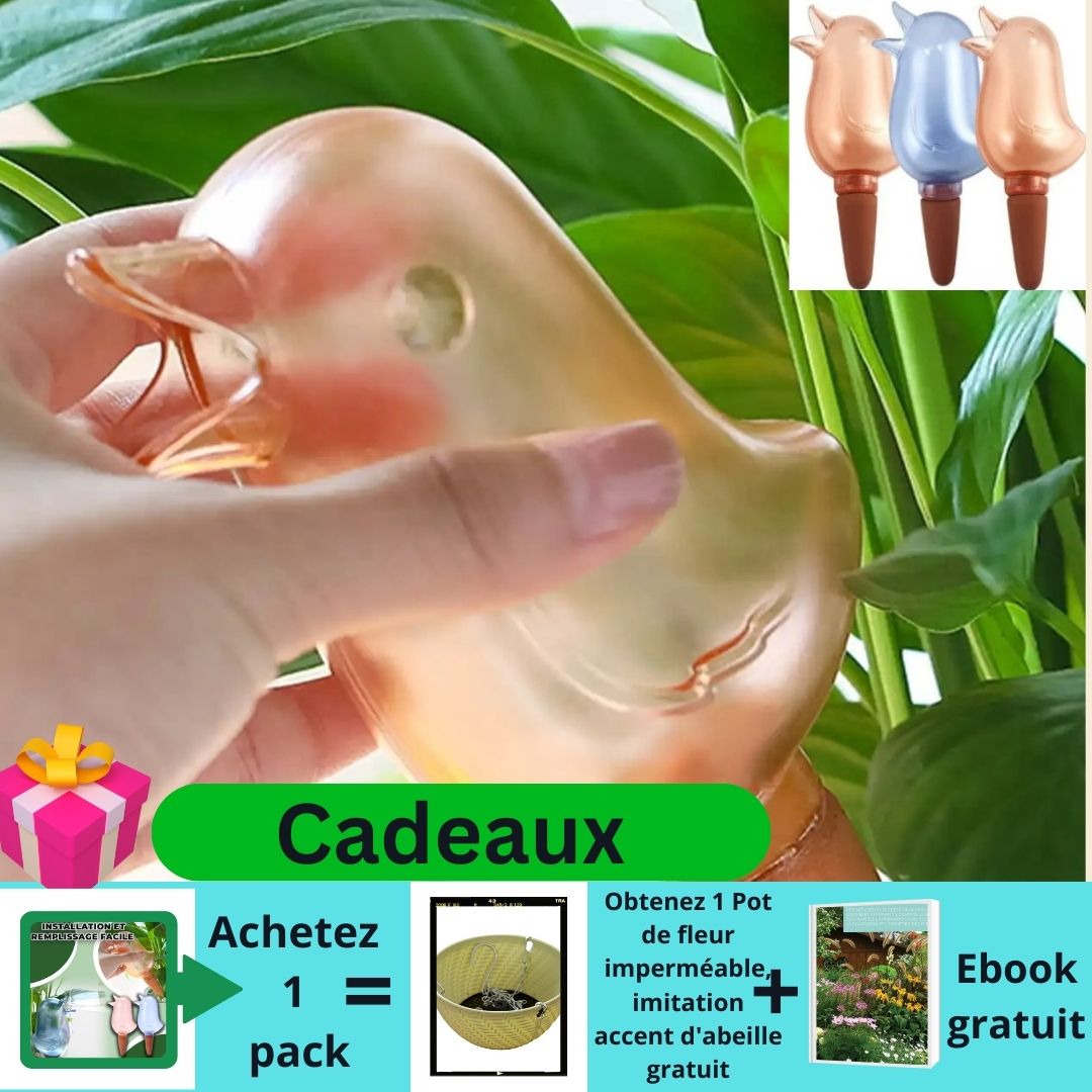 Distributeur d'Eau Automatique pour Plantes et Fleurs/ Eter-Plantsᵀᴹ