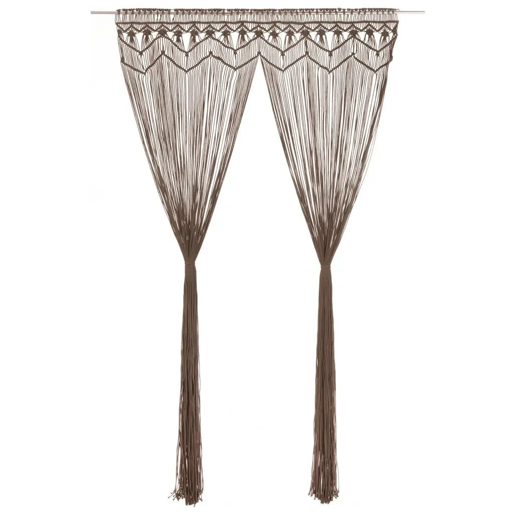Rideau macramé - Artisan - Mafrenesiedecoration
