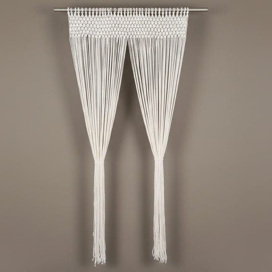 Rideau macramé - Artisan - Mafrenesiedecoration