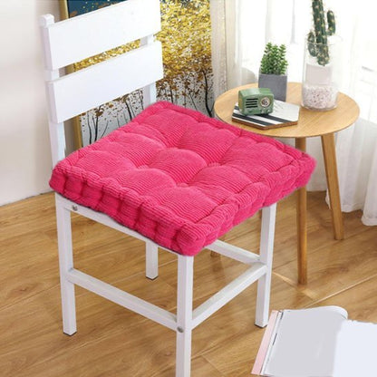 Coussin carré velours doux, emballage sous vide pour faciliter le transport et la livraison
