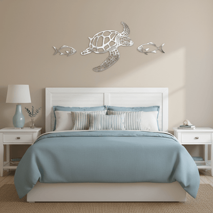 Décoration murale marine polyvalente pour intérieurs style bord de mer