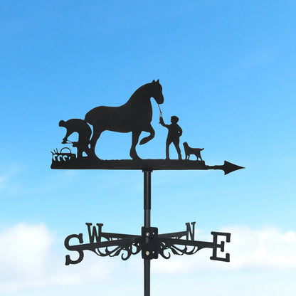 Girouette animal - Chevaux - Mafrenesiedecoration