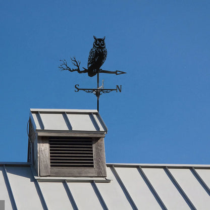 Girouette oiseau - Hibou - Mafrenesiedecoration