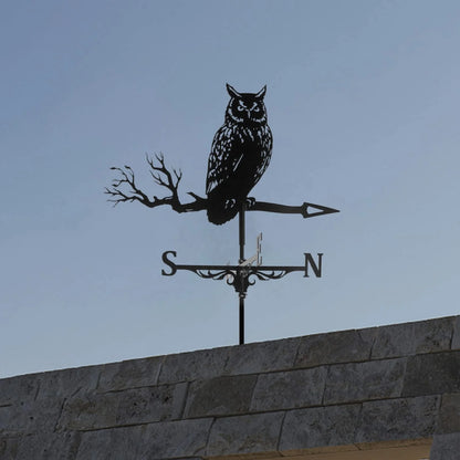 Girouette oiseau - Hibou - Mafrenesiedecoration