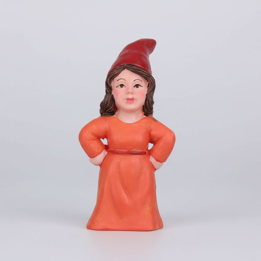 Petite figurine de jardin féerique en résine Mafrenesiedecoration, nain de 7cm pour micro-paysage et décoration extérieure