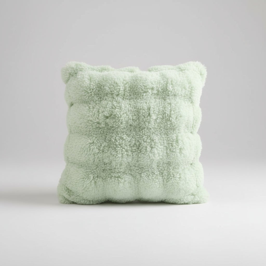 Housse coussin décorative motif géométrique gris pour salon contemporain
