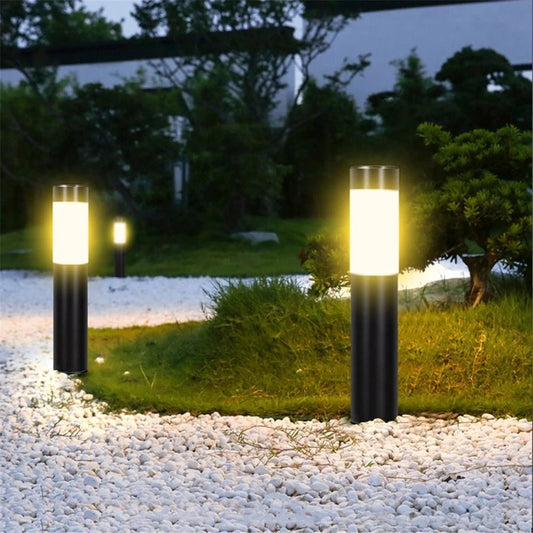 Lampe solaire à gazon/Tube-Sun™ -Noir-de-Mafrenesiedecoration