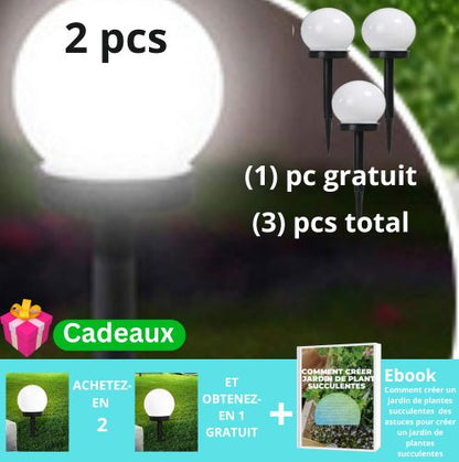 Lampe solaire jardin haut de gamme | Éclairage Infini - Mafrenesiedecoration