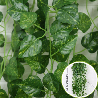 Magnifique Plantes artificielles retombantes. lierre artificiel, décoration murale, réalisme saisissant, idéal intérieur.