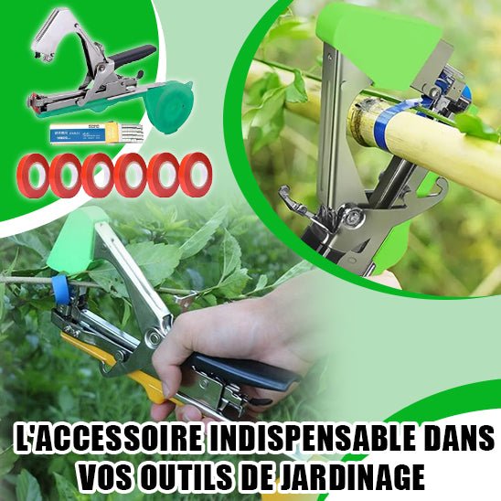 Machine-à-attacher plantes-portable-professionnelle-ClutchClipᵀᴹ-outils-de-jardinage