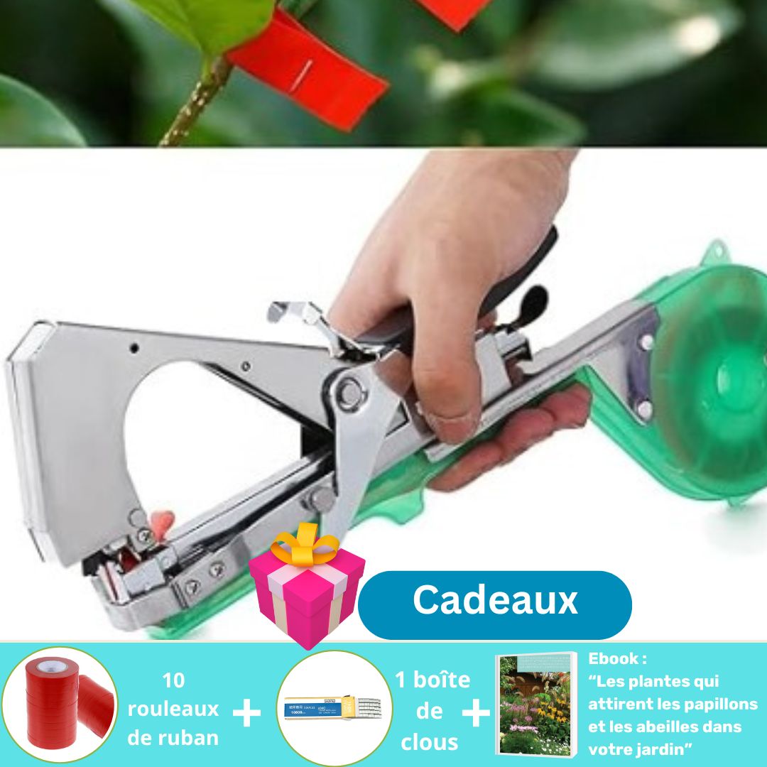 Machine-à-attacher plantes-portable-professionnelle-ClutchClipᵀᴹ-variate