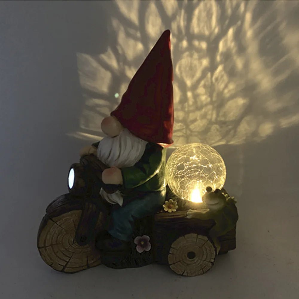 Nain de jardin moderne design artistique rare point focal lumineux contemporain