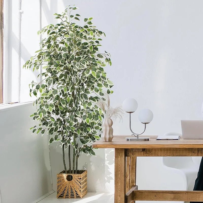 Ficus artificiel haut de gamme réaliste pour décoration intérieure