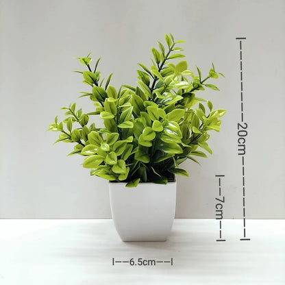 Plante verte artificielle-Mini Plantes