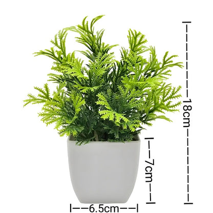 Plante verte artificielle-Mini Plantes