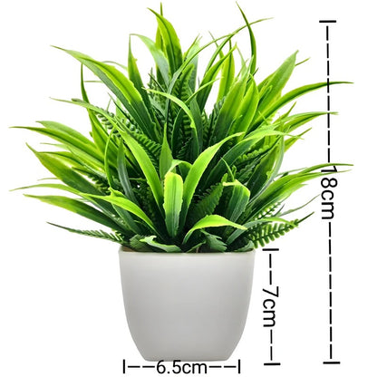 Plante verte artificielle-Mini Plantes