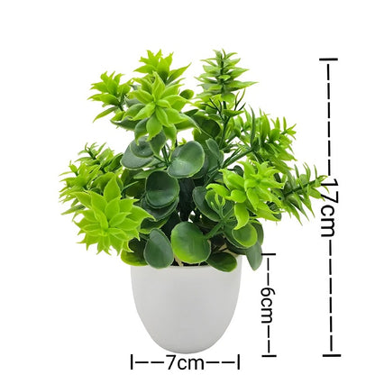 Plante verte artificielle-Mini Plantes