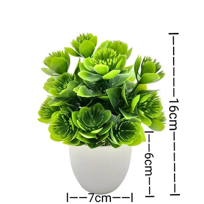 Plante verte artificielle-Mini Plantes