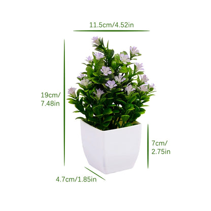 Plante verte artificielle-Mini Plantes