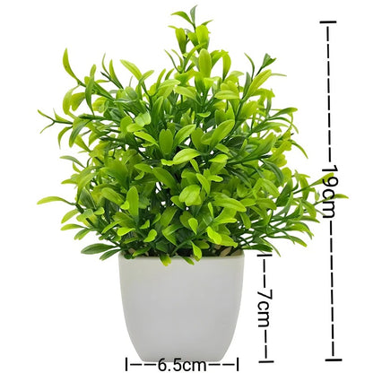 Plante verte artificielle-Mini Plantes