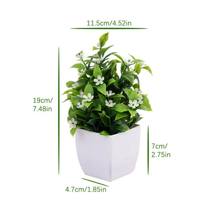 Plante verte artificielle-Mini Plantes
