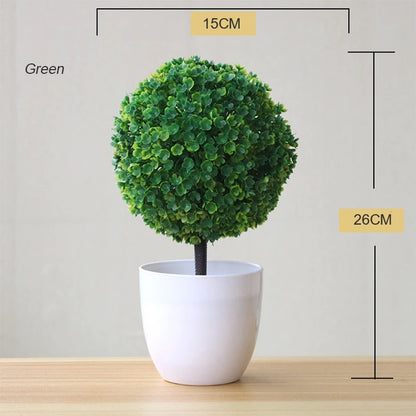 Plante verte artificielle-Mini Plantes