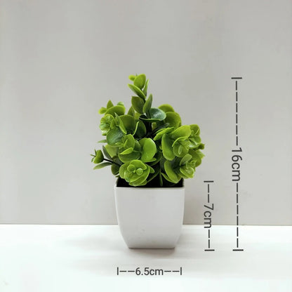 Plante verte artificielle-Mini Plantes