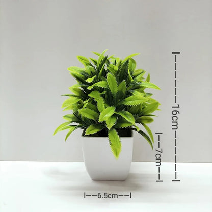 Plante verte artificielle-Mini Plantes