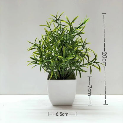 Plante verte artificielle-Mini Plantes