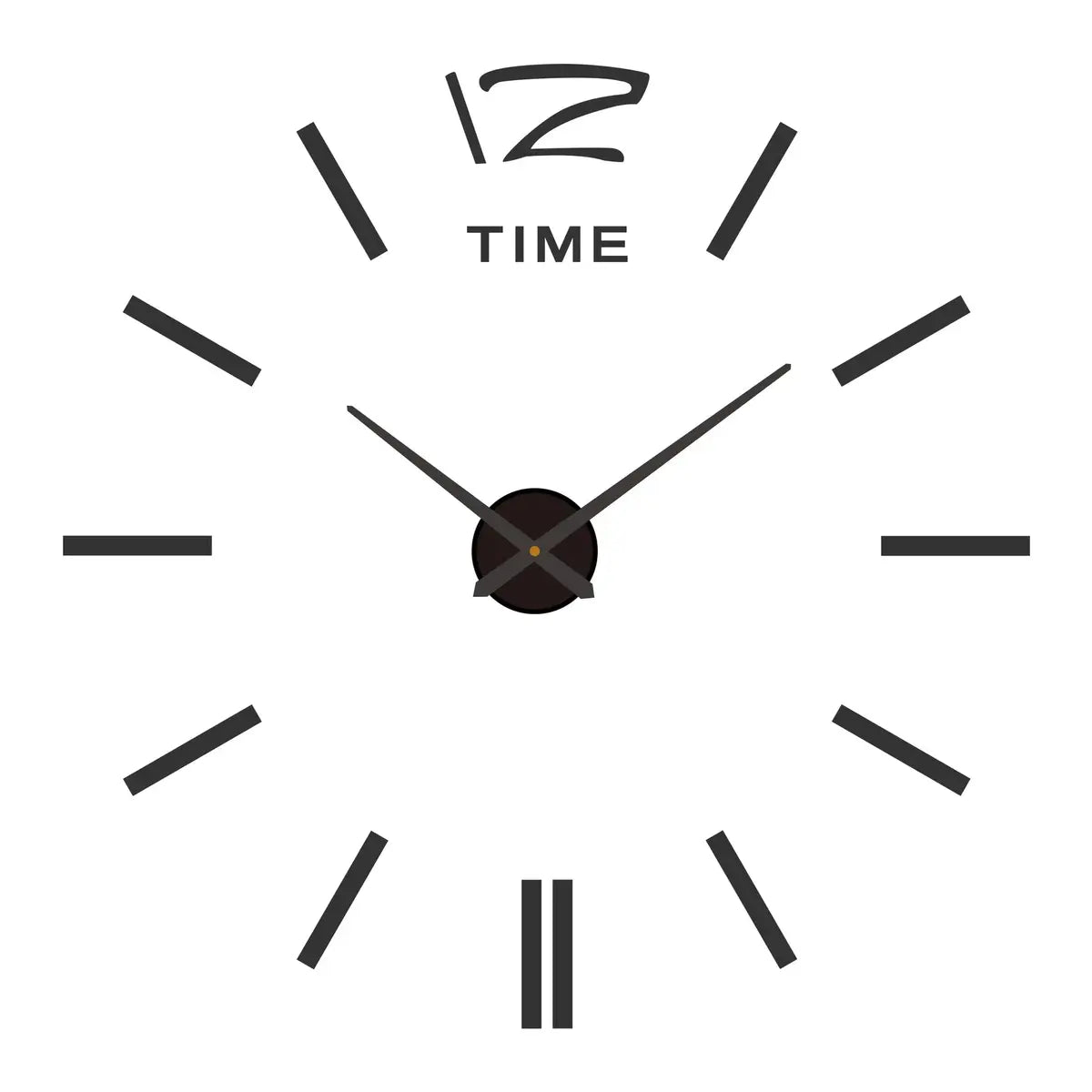 Horloge murale design moderne 2023, grand format, 3D DIY quartz, miroir en acrylique, décoration murale pour salon.