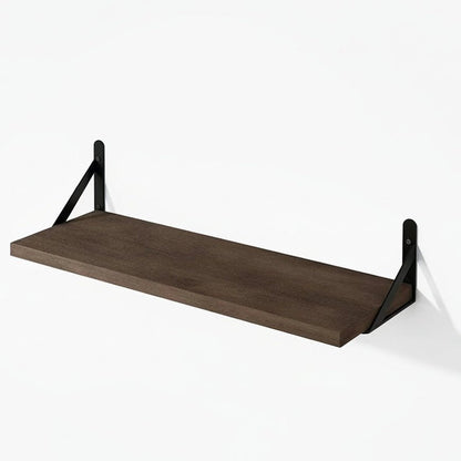 Etagere murale en bois Pin Support Métallique - Rangement Suspendu - Mafrenesiedecoration