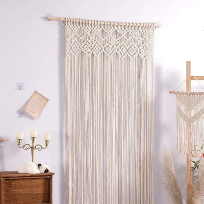 rideau macramé - Mafrenesiedecoration