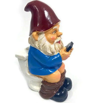 Statue de jardin en résine d’un gnome vieux homme, décoration de Noël et accessoires pour la maison, par Mafrenesiedecoration