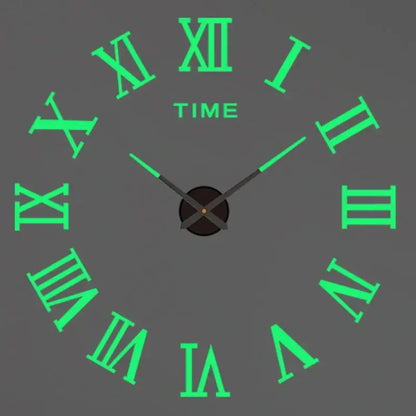 Horloge murale moderne 2023 en acrylique miroir, grand design 3D, quartz, décoration de salon, style fashion, stickers muraux Mafrenesiedecoration
