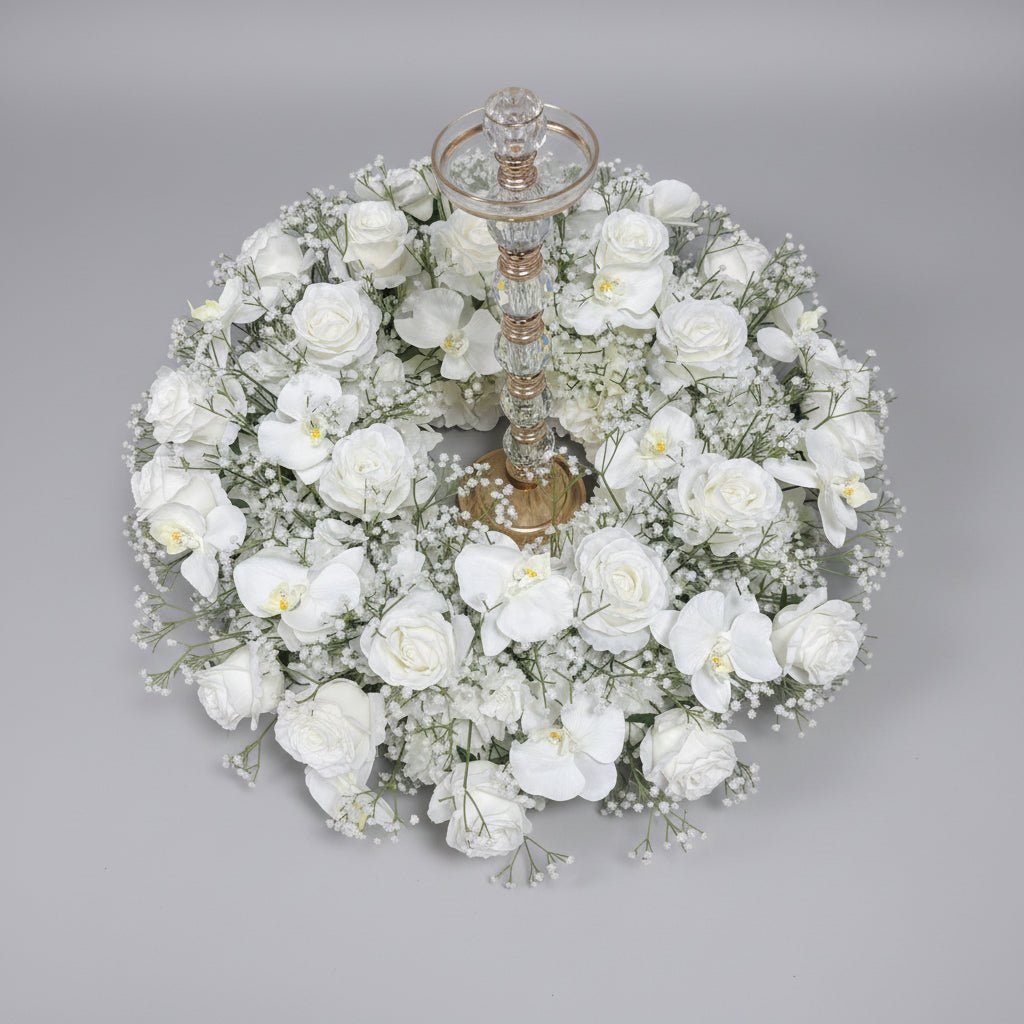 Plante Artificielle Exterieur 30 - 80cm - Roses et Feuillage Réalistes - Mafrenesiedecoration