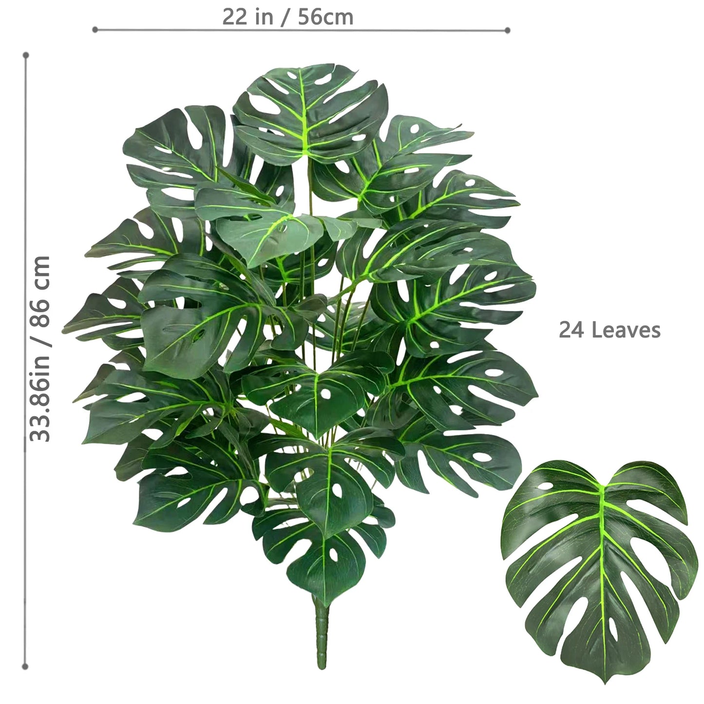 Plante artificielle extérieur-Monstera