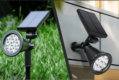 lampe-solaire-jardin-haut-de-gamme-projecteur-fixation-murale-facade-eclairage-directionnel