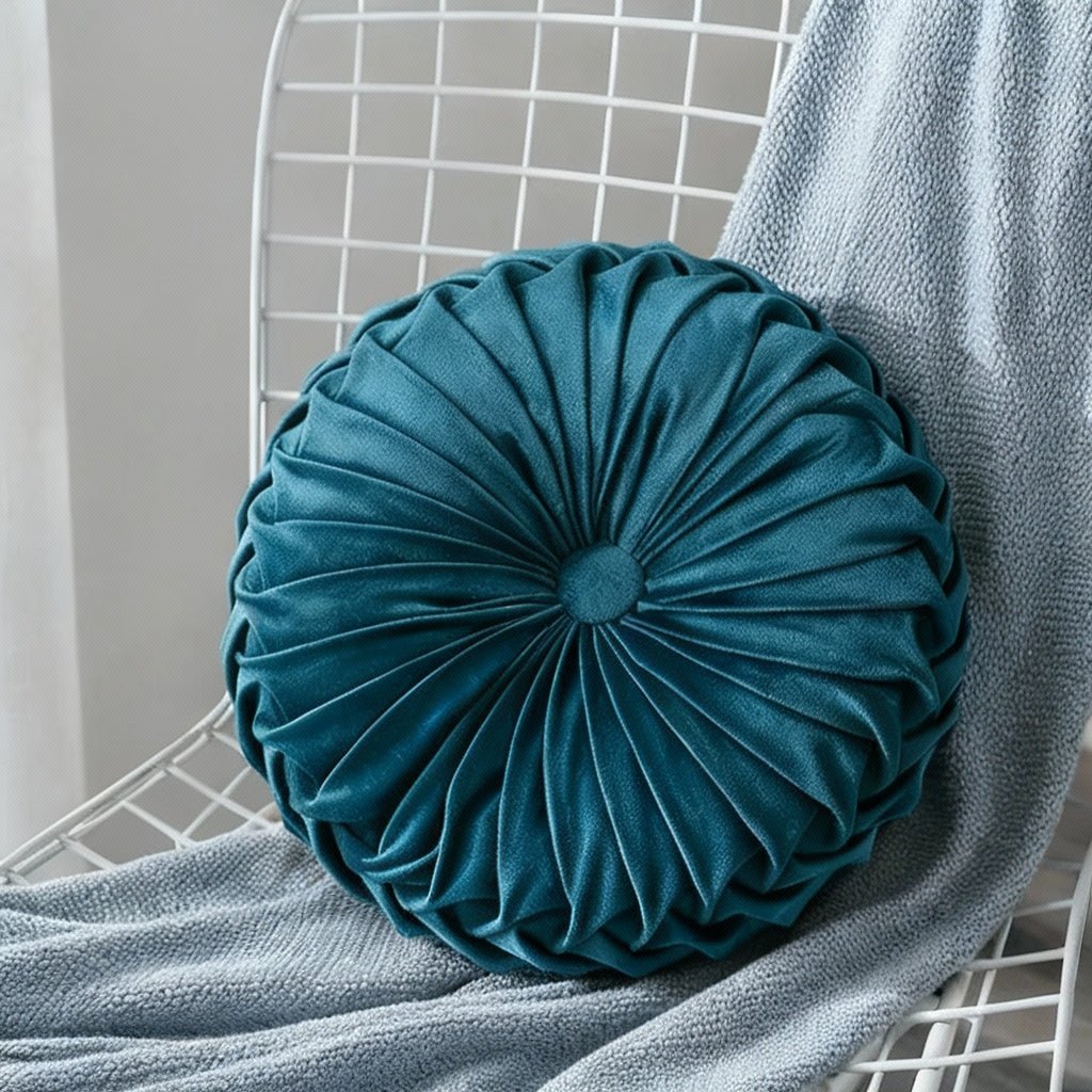 Gros coussin pour canapé | Velours Lombaire - Mafrenesiedecoration